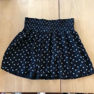 Black and white skirt